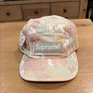 Supreme Pastel Corduroy Cap